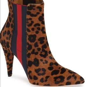 Veronica Beard Cheetah Booties NWT